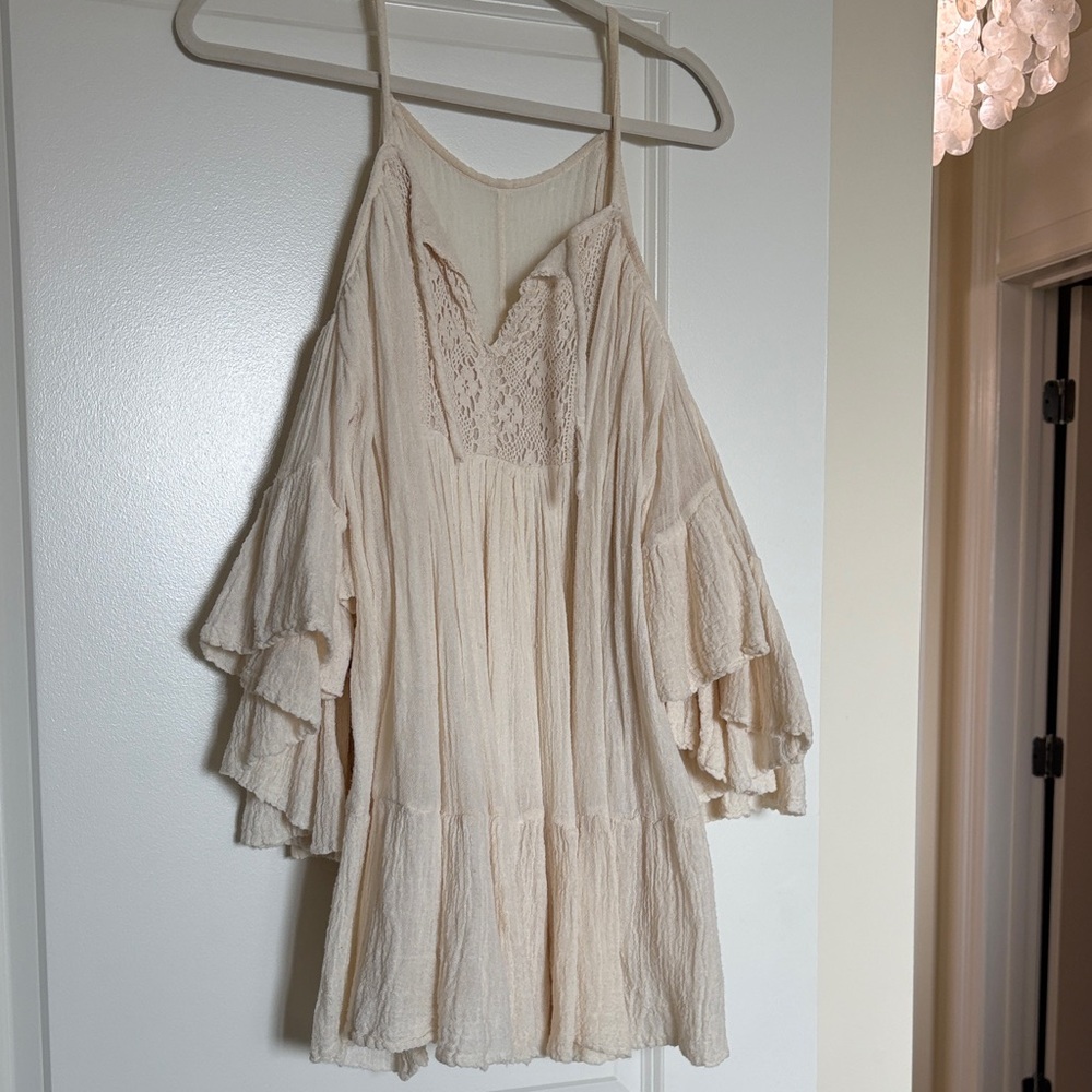 Jen's Pirate Booty Cream Mini Dress